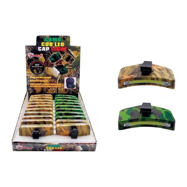 Diamond Visions Cob 200 lm Camouflage LED Cap Light AAA Battery, Diamond Visions, Mfr#: 08-1518